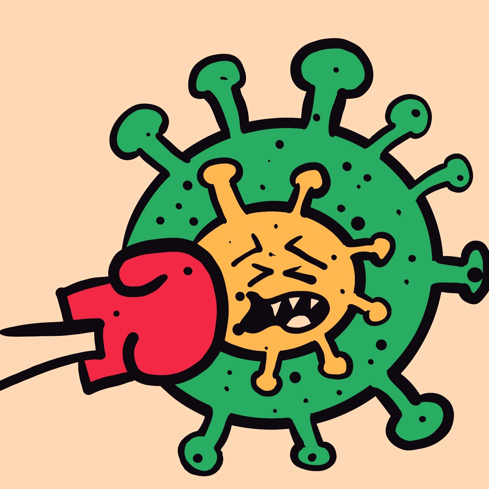 卡通版疫情数据变化图片(卡通版疫情数据变化图片素材)-第1张图片
