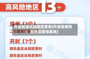 外省疫情风险地区查询(外省疫情风险地区查询系统)