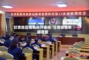 甘肃地区疫情统计表格/甘肃疫情数据调查