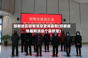 邯郸地区疫情消息查询最新(邯郸疫情最新消息个县数量)