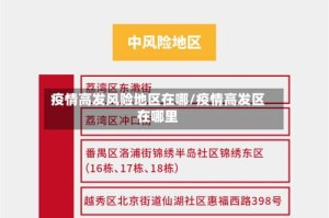 疫情高发风险地区在哪/疫情高发区在哪里