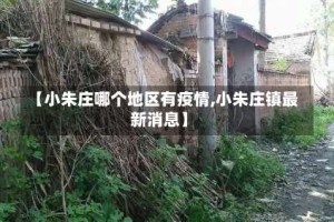 【小朱庄哪个地区有疫情,小朱庄镇最新消息】