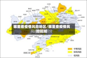 哪里看疫情风险地区/哪里查疫情风险区域