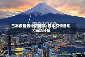 日本疫情各地区面貌/日本疫情各地区面貌分析