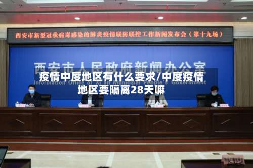 疫情中度地区有什么要求/中度疫情地区要隔离28天嘛-第1张图片