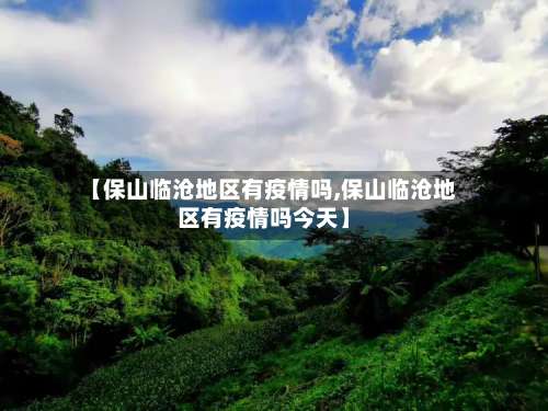 【保山临沧地区有疫情吗,保山临沧地区有疫情吗今天】-第1张图片