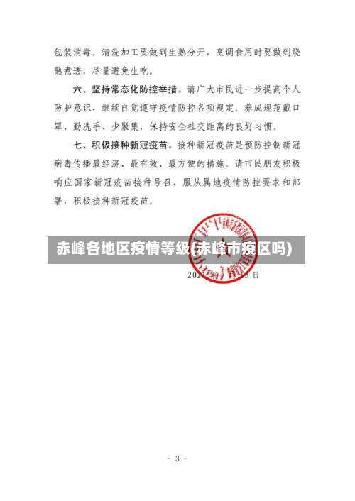 赤峰各地区疫情等级(赤峰市疫区吗)-第1张图片