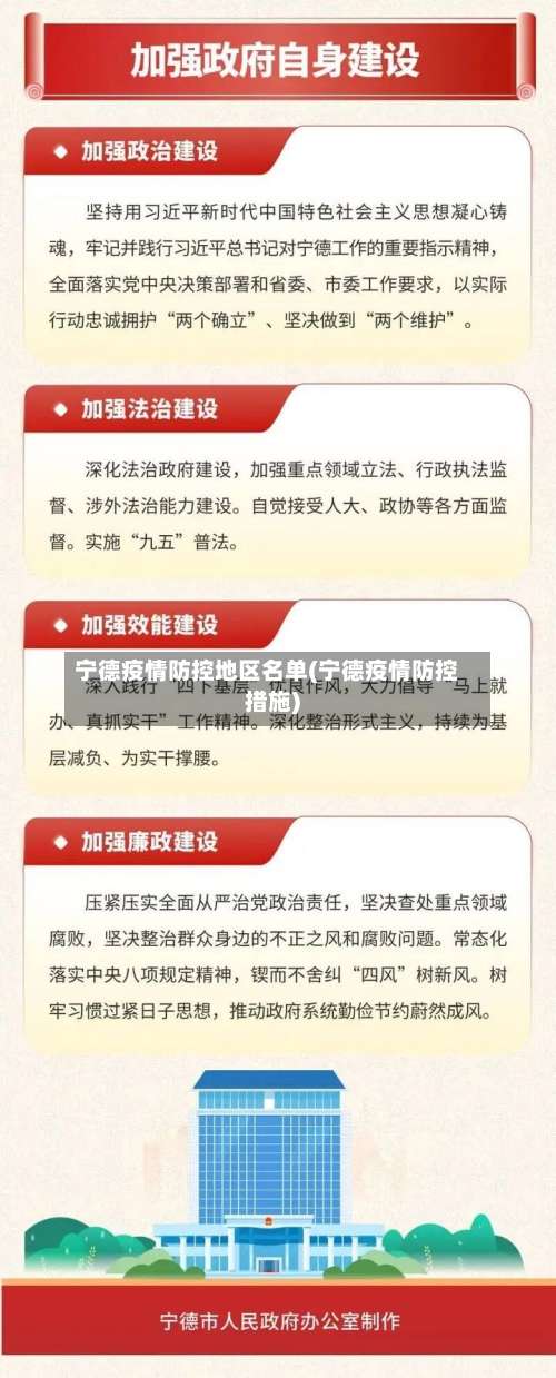 宁德疫情防控地区名单(宁德疫情防控措施)-第1张图片