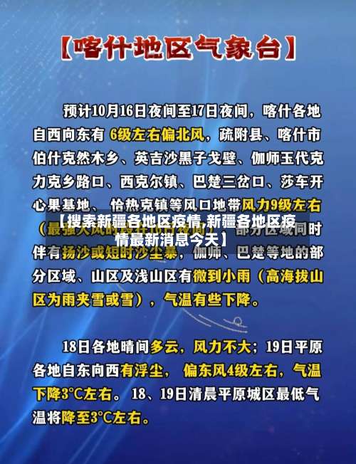 【搜索新疆各地区疫情,新疆各地区疫情最新消息今天】-第1张图片