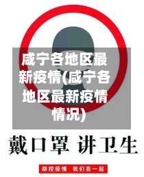 咸宁各地区最新疫情(咸宁各地区最新疫情情况)-第2张图片