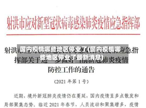 国内疫情哪些地区停业了(国内疫情哪些地区停业了最新消息)-第1张图片