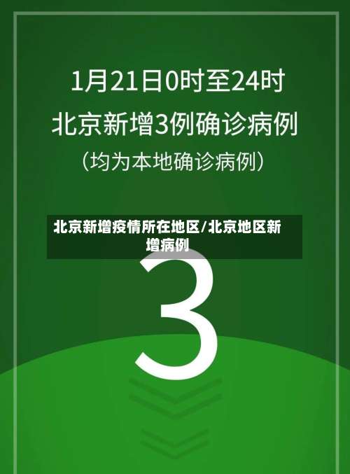 北京新增疫情所在地区/北京地区新增病例-第2张图片